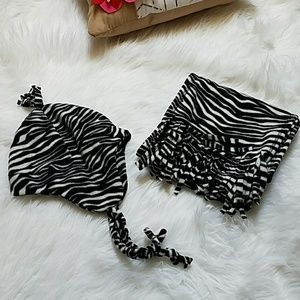 New women hat and scarf set